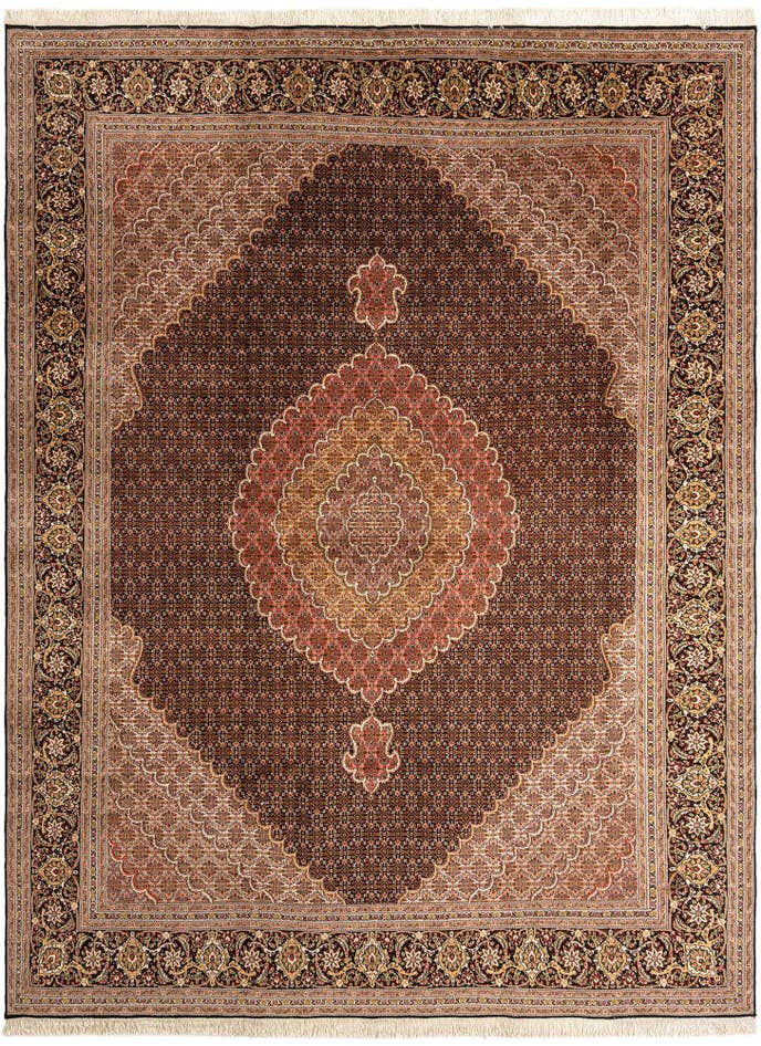 Detail image of 9' 10 x 12' 10 Tabriz Mahi Rug