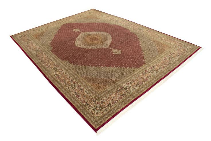 Detail image of 9' 11 x 13' Tabriz Mahi Rug