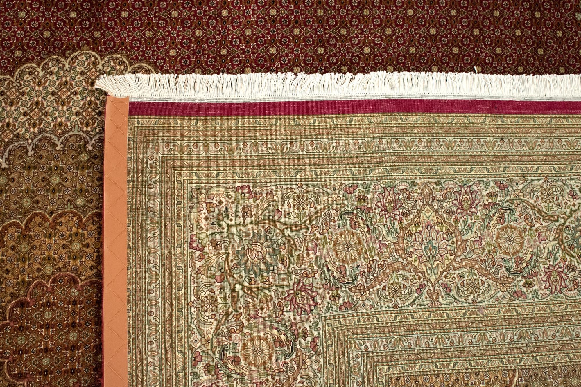 9' 11 x 13' Tabriz Mahi Rug