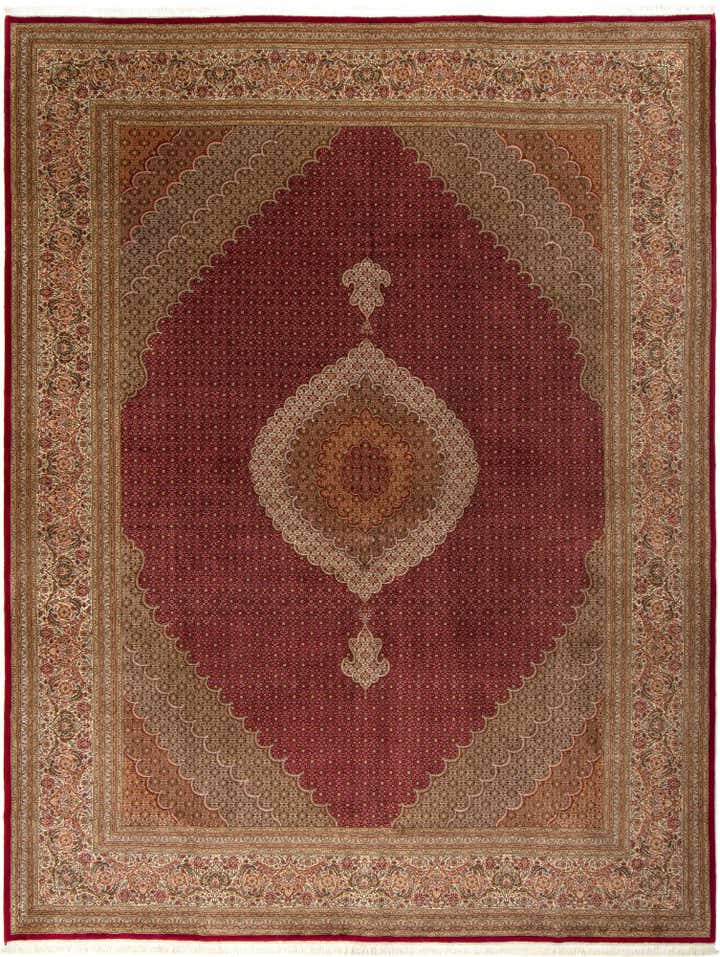 9' 11 x 13' Tabriz Mahi Rug