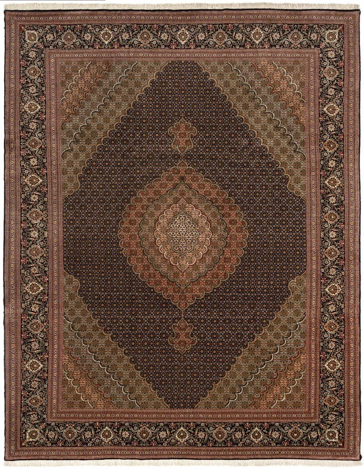 Detail image of 8' 4 x 11' 5 Tabriz Mahi Rug