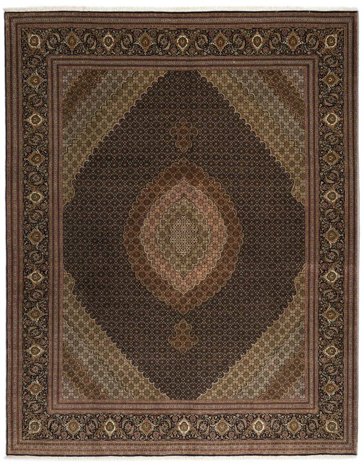 Detail image of 9' 11 x 12' 11 Tabriz Mahi Rug