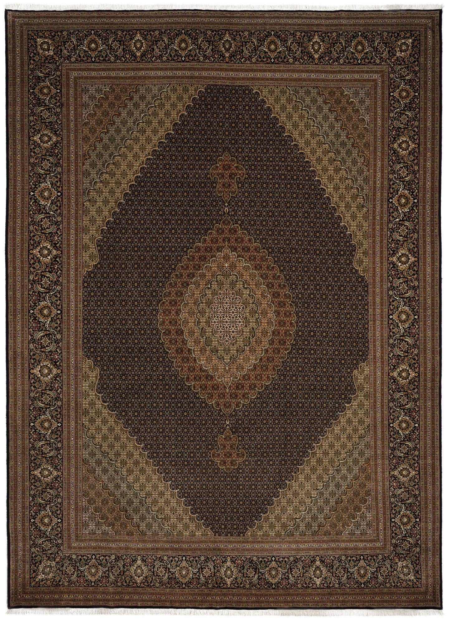 10' x 13' 6 Tabriz Mahi Rug