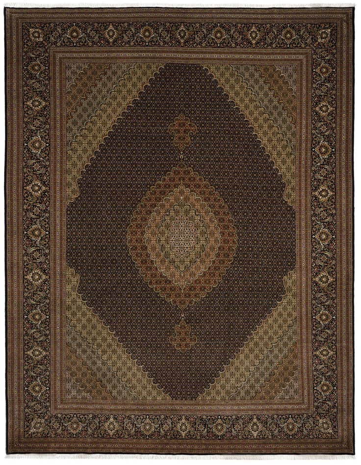 Detail image of 10' x 13' 6 Tabriz Mahi Rug