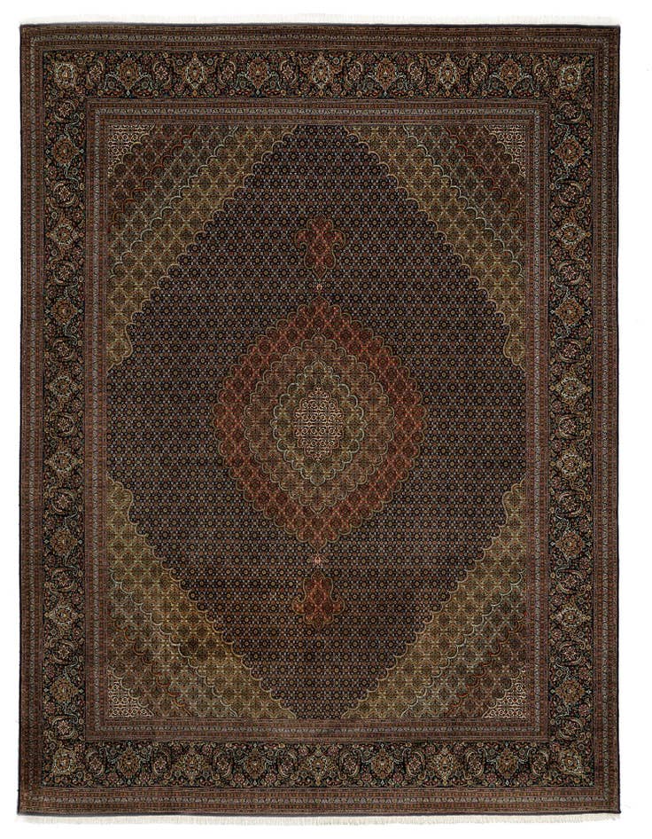 Detail image of 9' 10 x 13' 3 Tabriz Mahi Rug