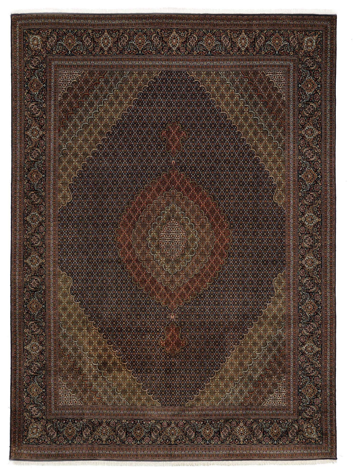 9' 10 x 13' 3 Tabriz Mahi Rug