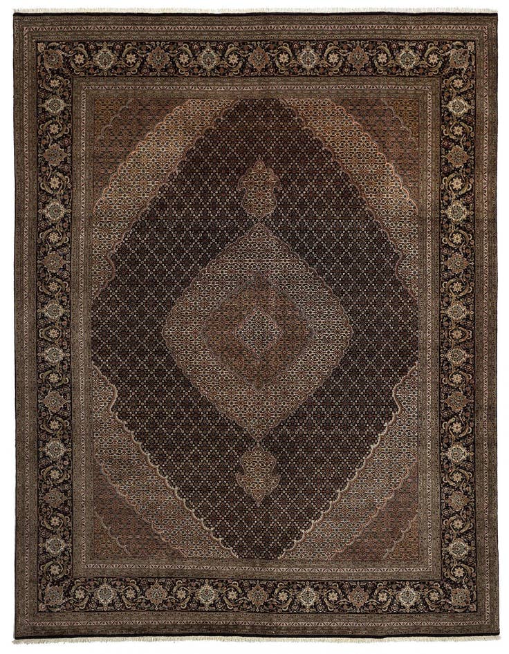 Detail image of 9' 9 x 13' 2 Tabriz Mahi Rug