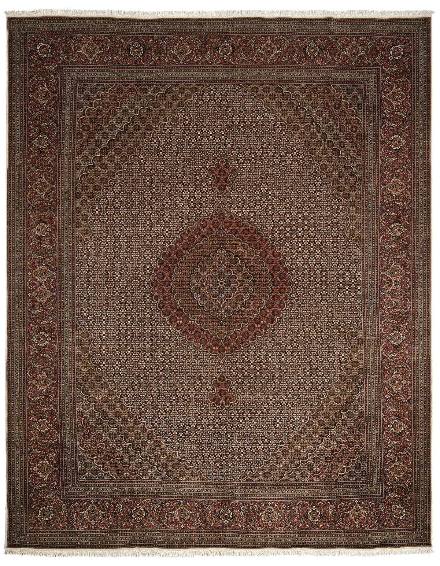 9' 11 x 13' 5 Tabriz Mahi Rug