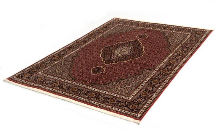 Detail image of 4' 11 x 6' 8 Tabriz Mahi Wool Rug