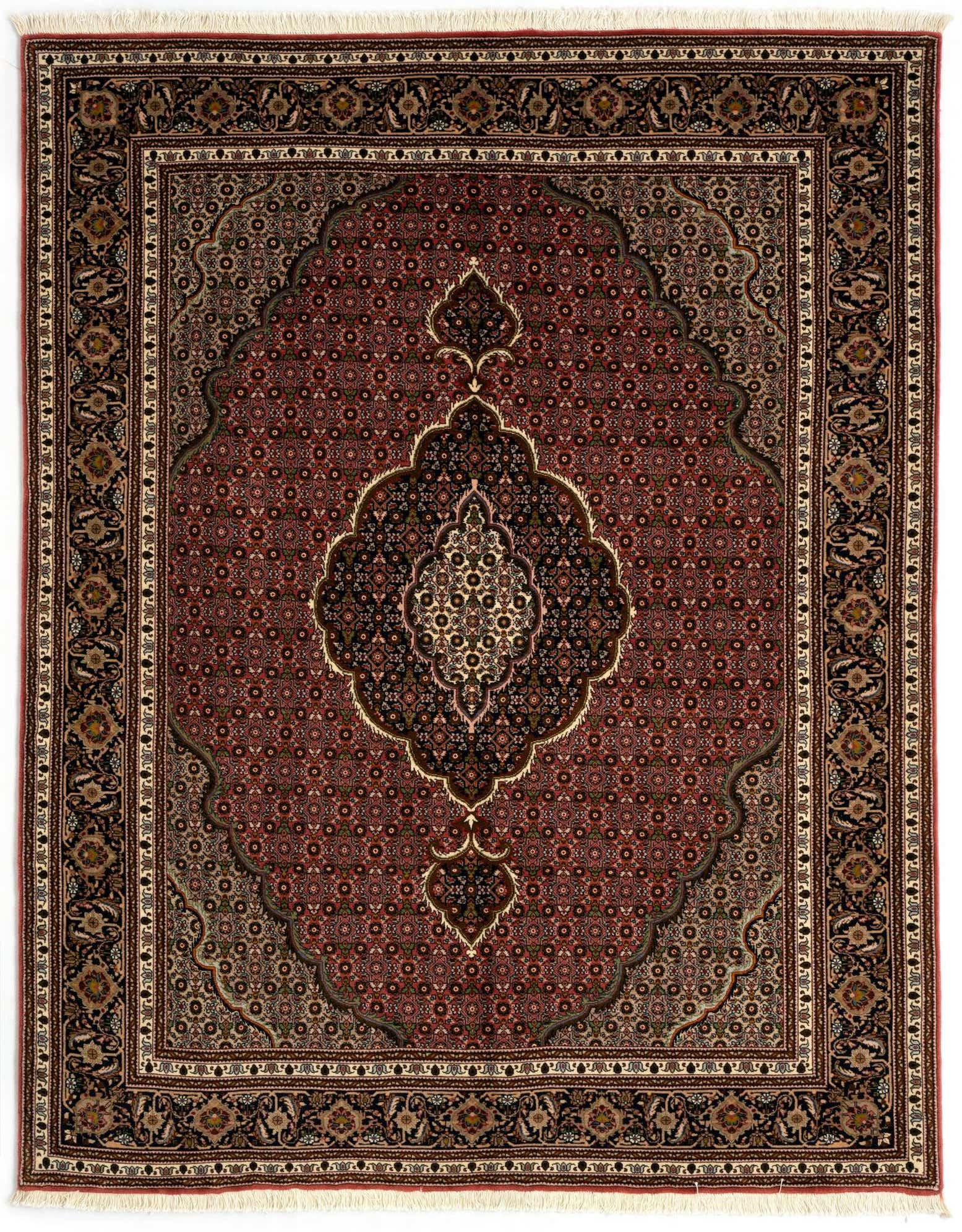 4' 11 x 6' 8 Tabriz Mahi Wool Rug