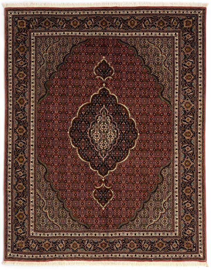 4' 11 x 6' 8 Tabriz Mahi Wool Rug