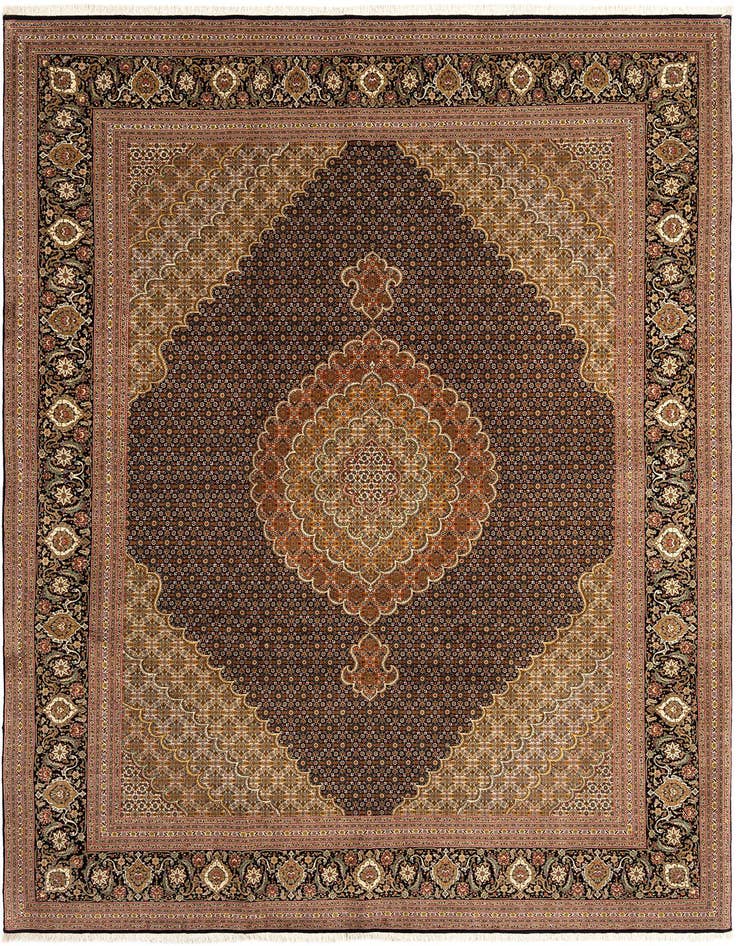 Detail image of 8' 4 x 10' 11 Tabriz Mahi Rug