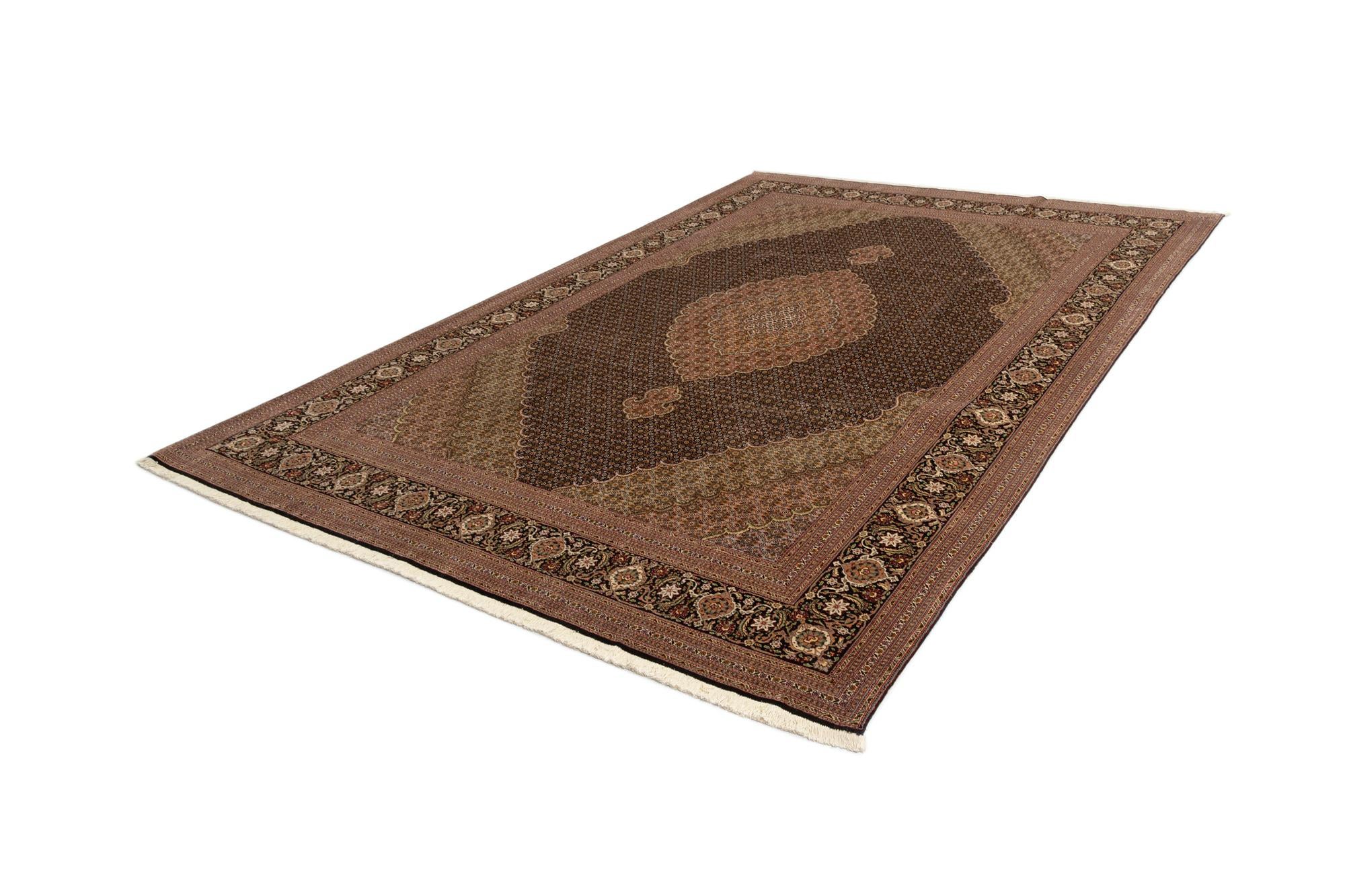 8' 1 x 12' Tabriz Mahi Rug