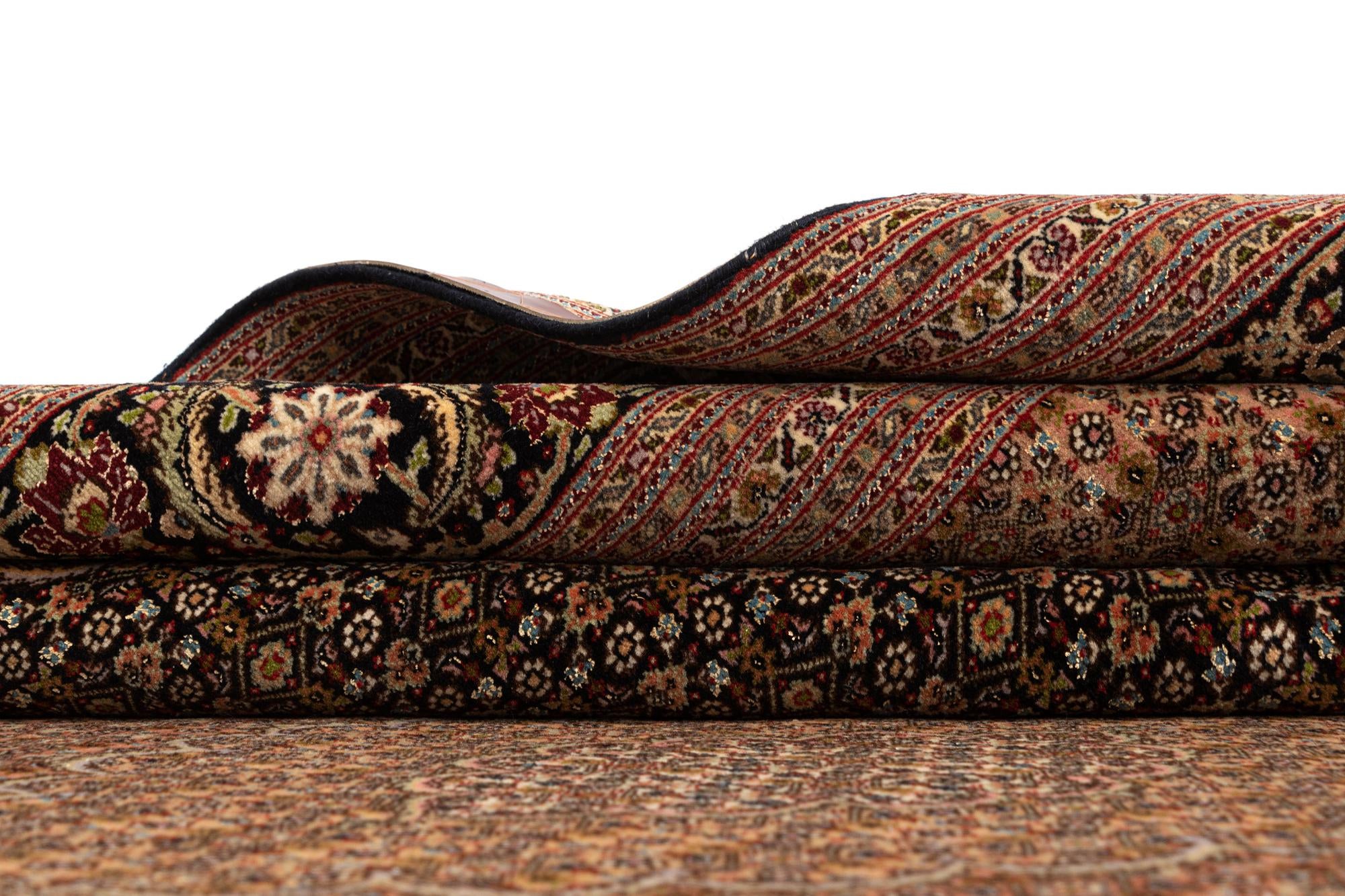 8' 1 x 12' Tabriz Mahi Rug
