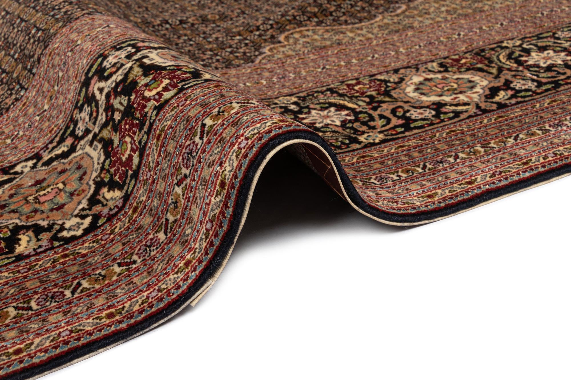 8' 1 x 12' Tabriz Mahi Rug