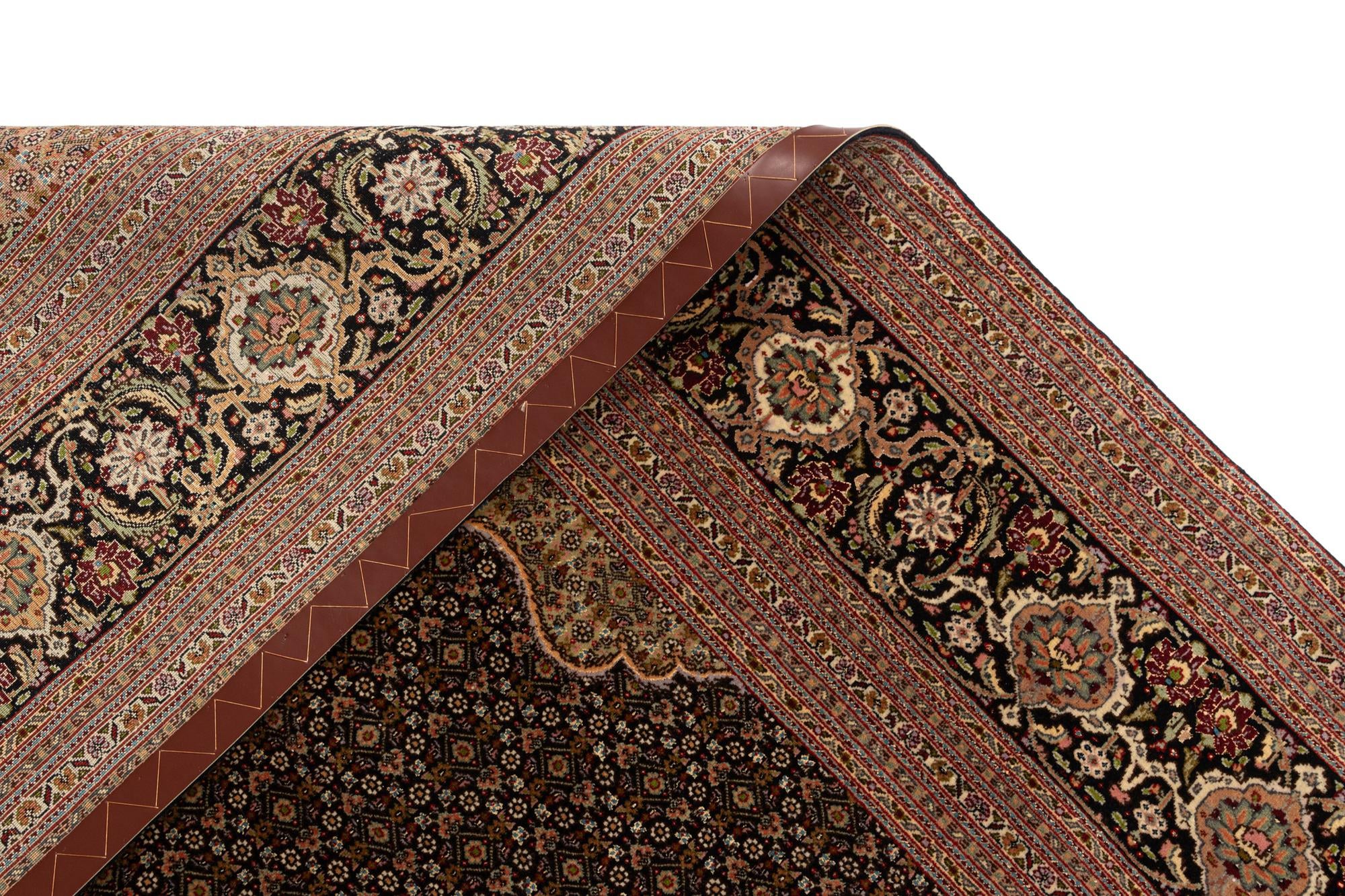 8' 1 x 12' Tabriz Mahi Rug
