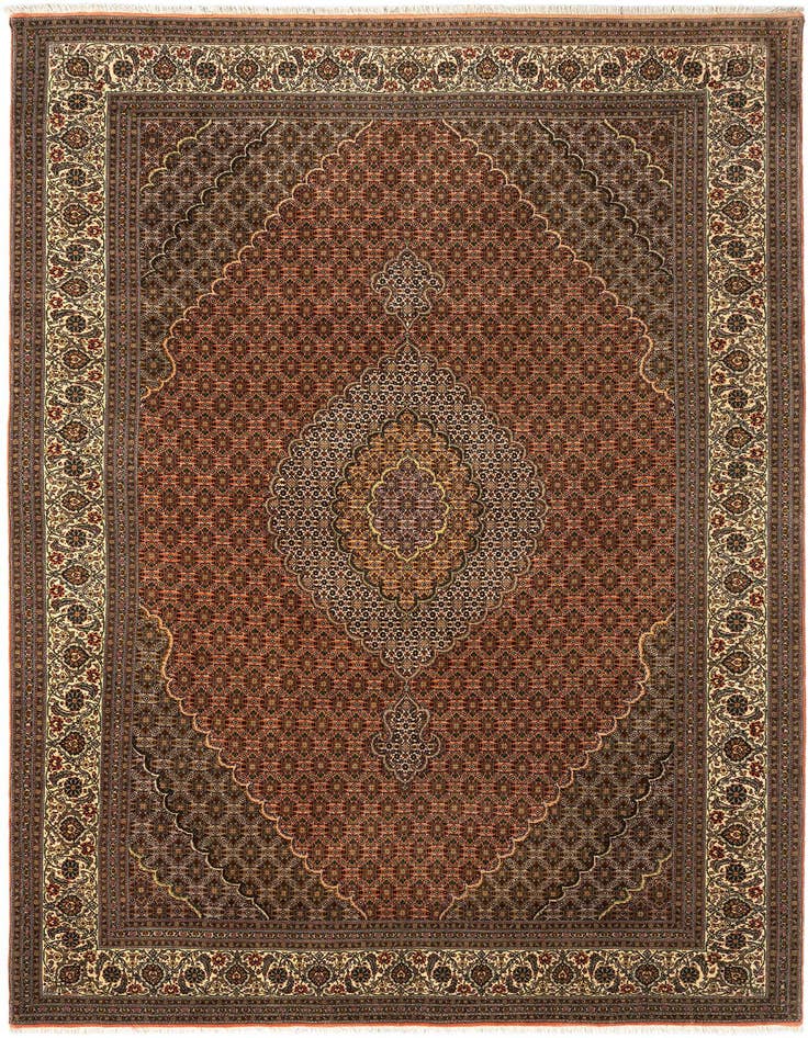 Detail image of 6' 8 x 10' 6 Tabriz Mahi Rug