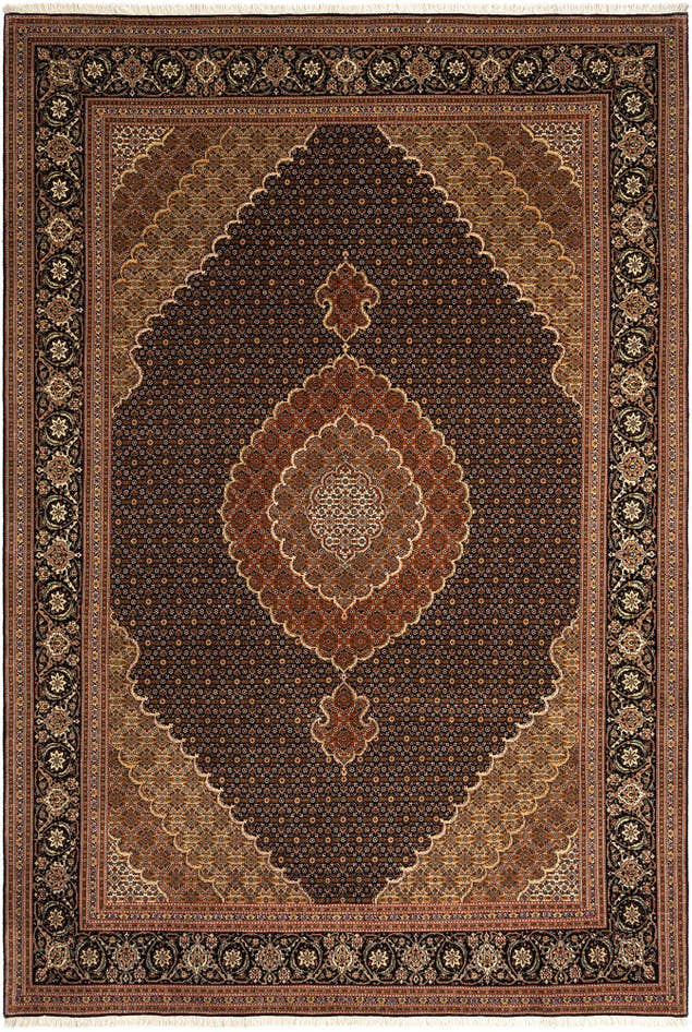 Detail image of 6' 11 x 10' Tabriz Mahi Rug