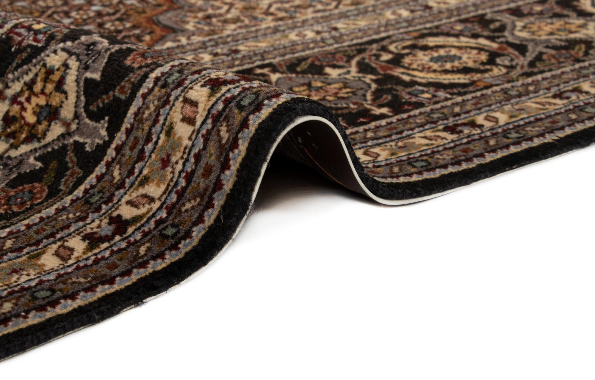 6' 7 x 9' 10 Hand Knotted Tabriz Mahi Persian Wool Rug