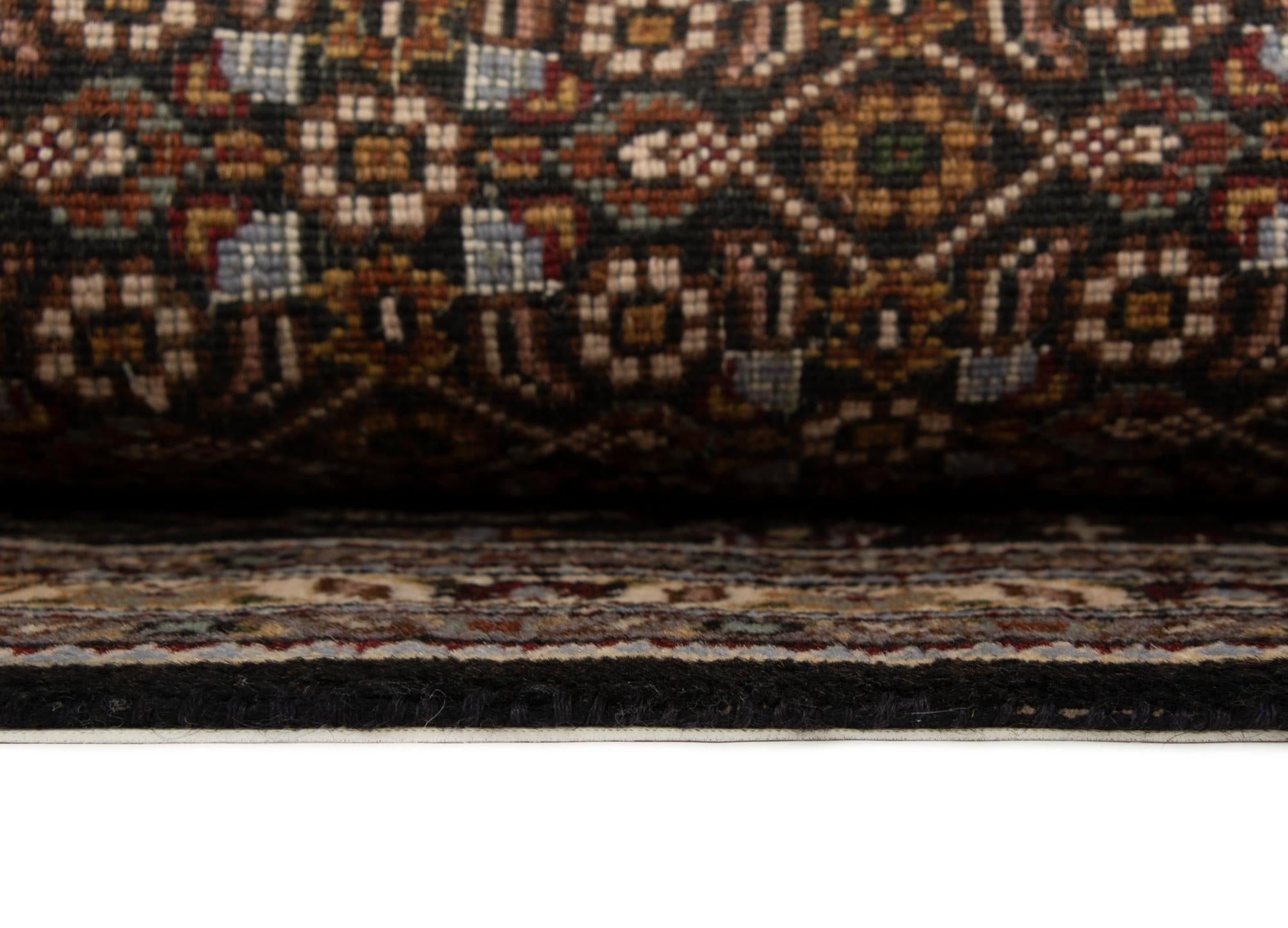 6' 7 x 9' 10 Hand Knotted Tabriz Mahi Persian Wool Rug