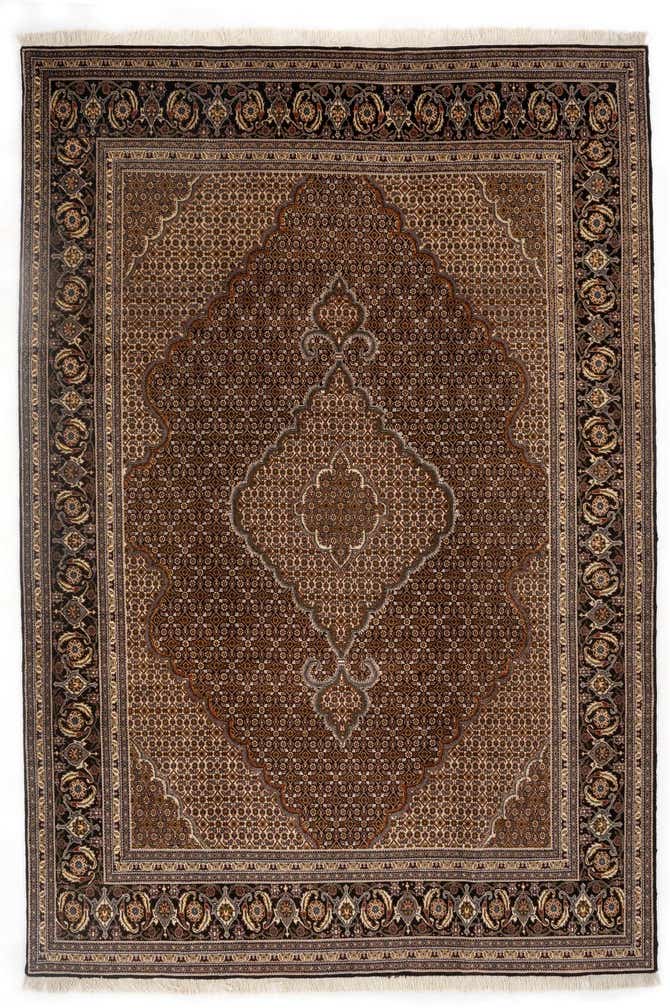 200cm x 300cm Handgeknüpft Tabriz Mahi Persisch Wolle Teppich