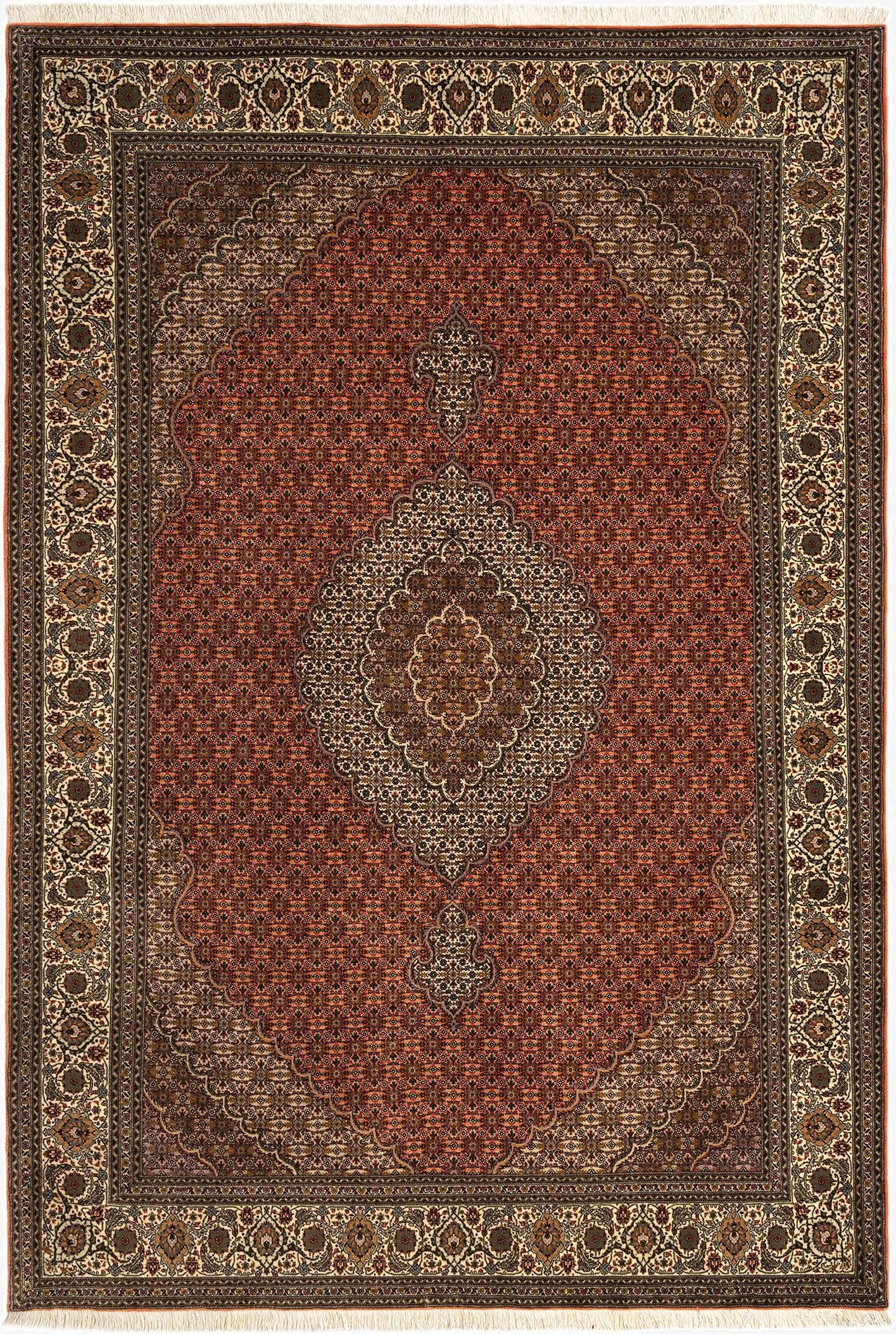 6' 8 x 10' Tabriz Mahi Rug