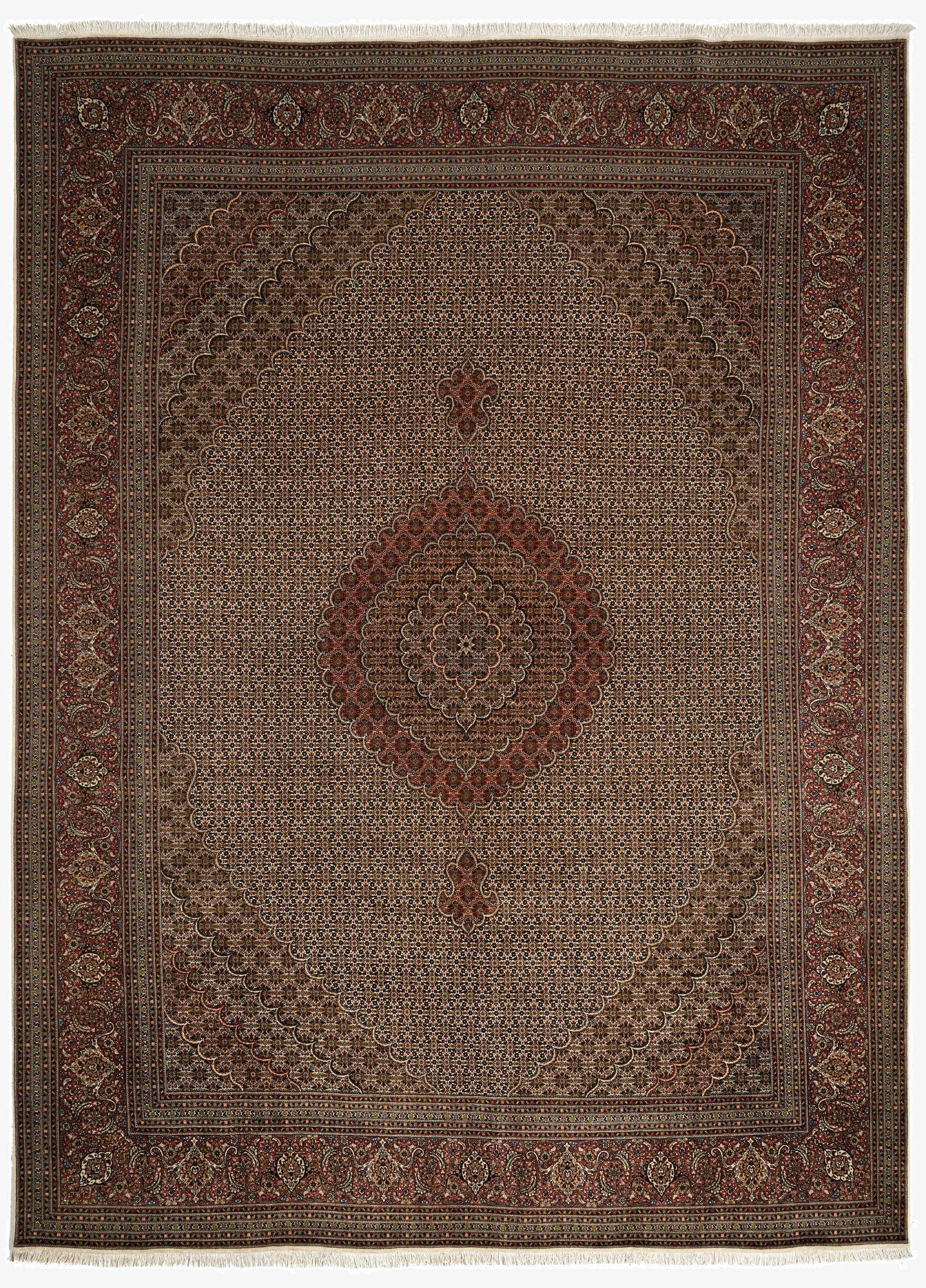 9' 11 x 13' 5 Tabriz Mahi Rug