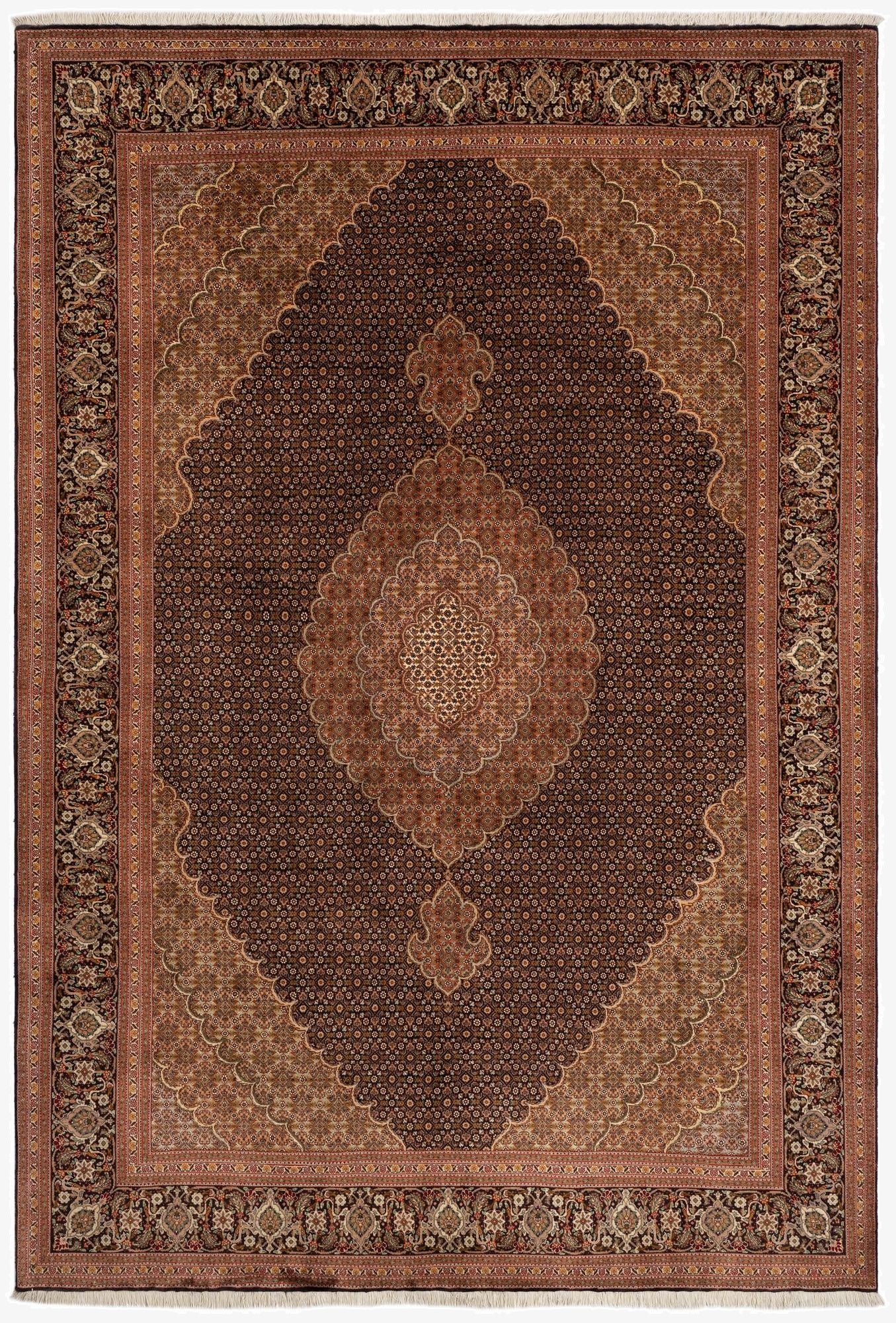 6' 9 x 9' 10 Tabriz Mahi Rug