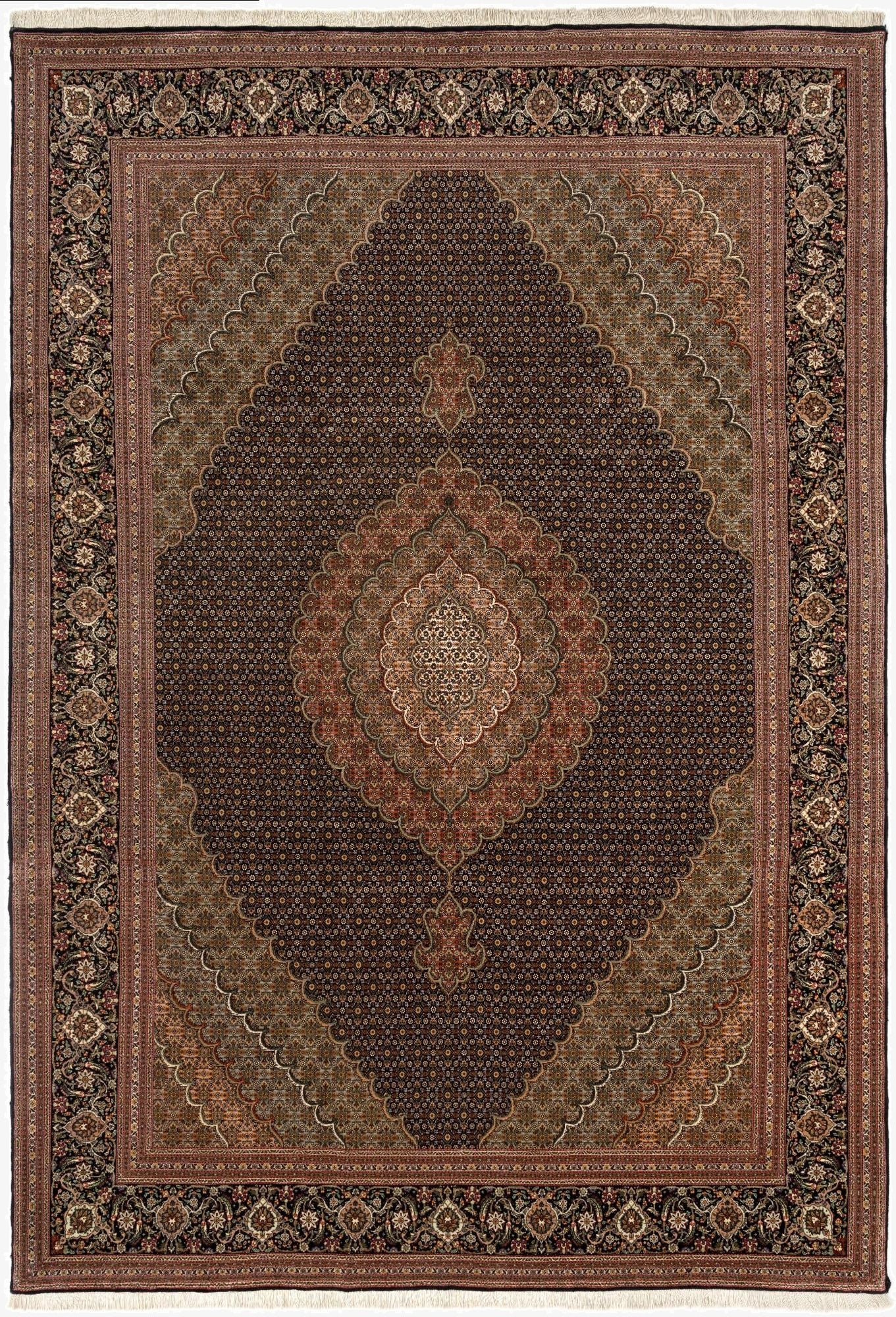 Primary image 8' 4 x 11' 5 Tabriz Mahi Rug