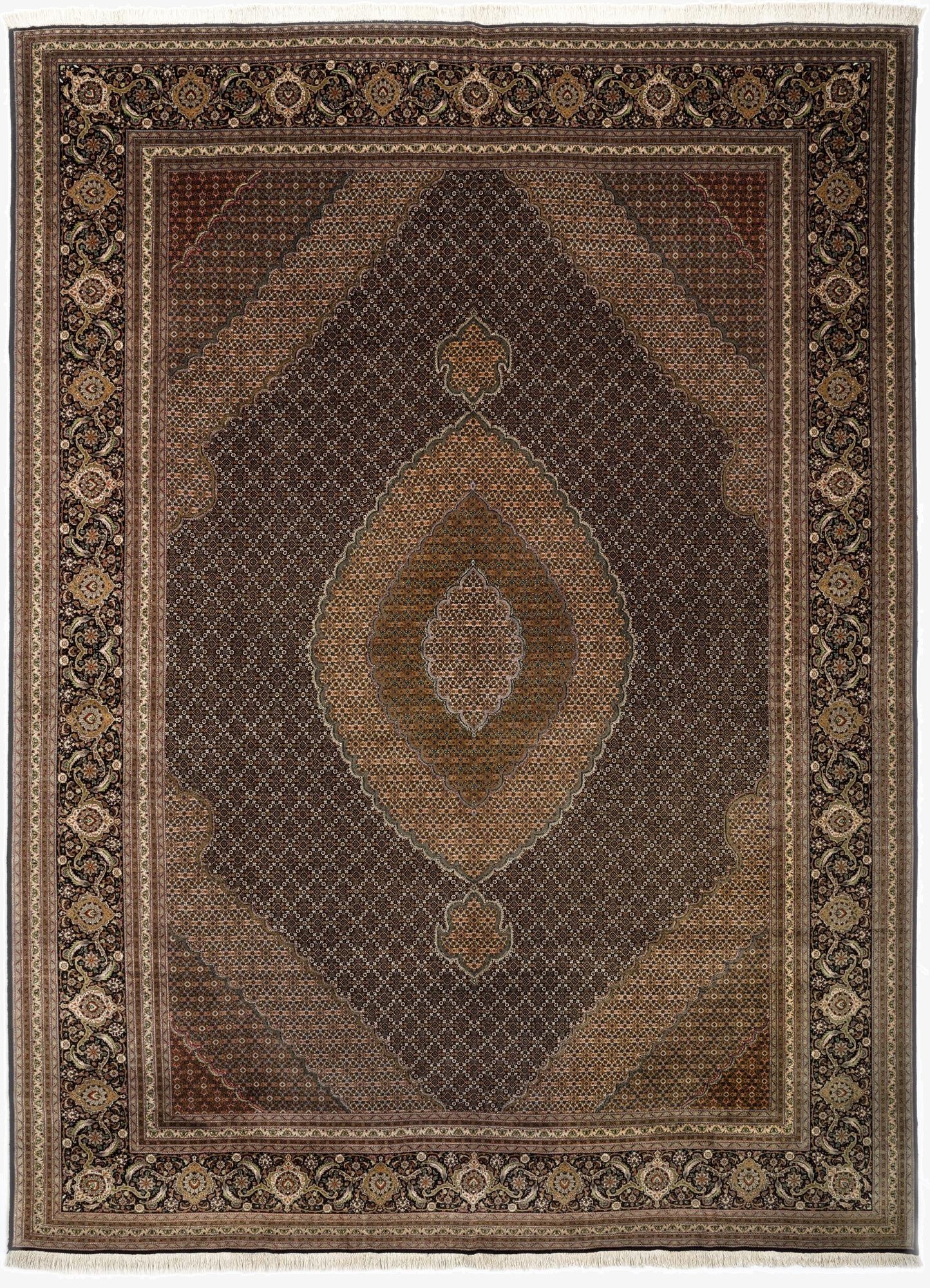 9' 9 x 13' 11 Tabriz Mahi Rug