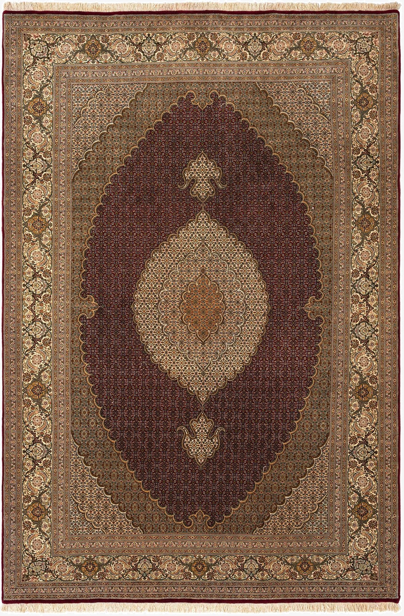 6' 10 x 10' 3 Tabriz Mahi Rug