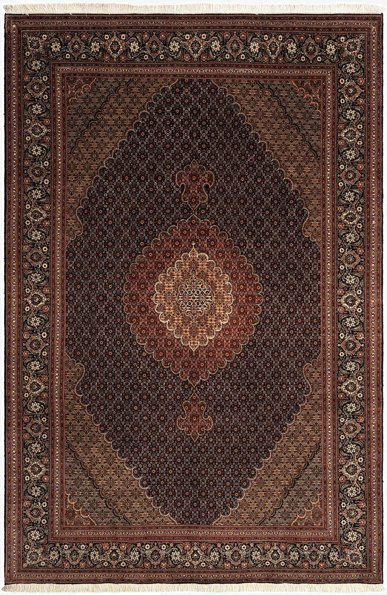 6' 8 x 10' Tabriz Mahi Rug
