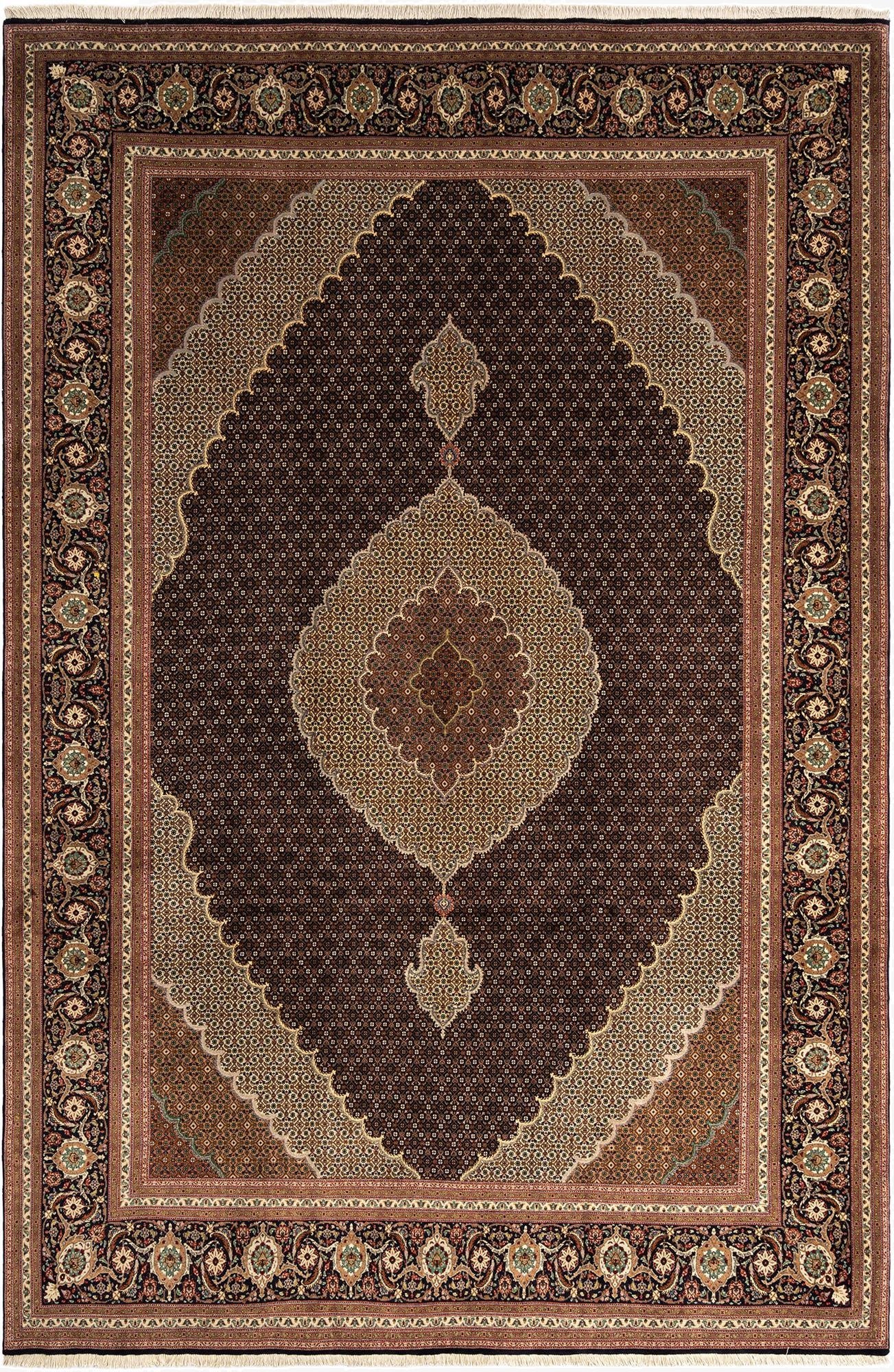 8' 2 x 12' 2 Tabriz Mahi Rug