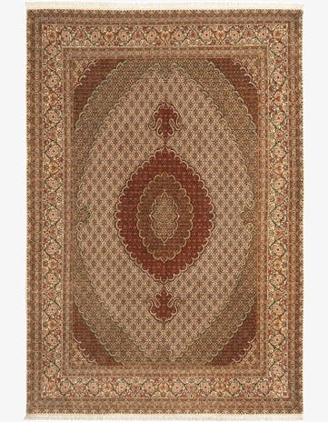 6' 9 x 9' 11 Tabriz Mahi Rug