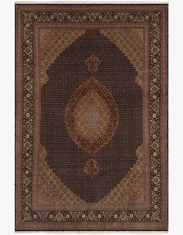 6' 10 x 9' 11 Tabriz Mahi Rug
