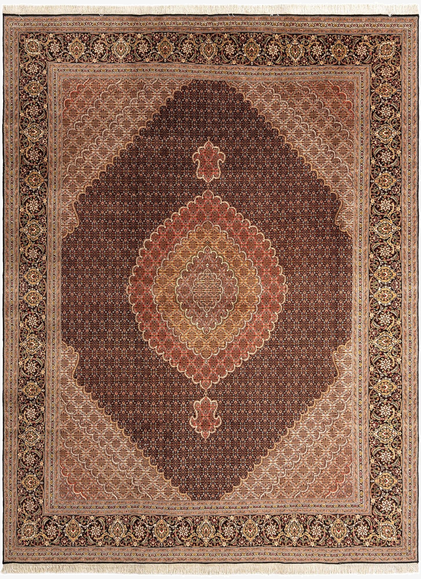 9' 10 x 12' 10 Tabriz Mahi Rug