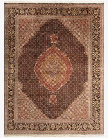 9' 10 x 12' 10 Tabriz Mahi Rug