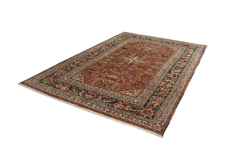 Detail image of 7' 11 x 11' 3 Tabriz Wool Rug