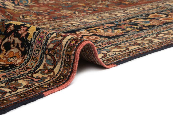 Detail image of 7' 11 x 11' 3 Tabriz Wool Rug