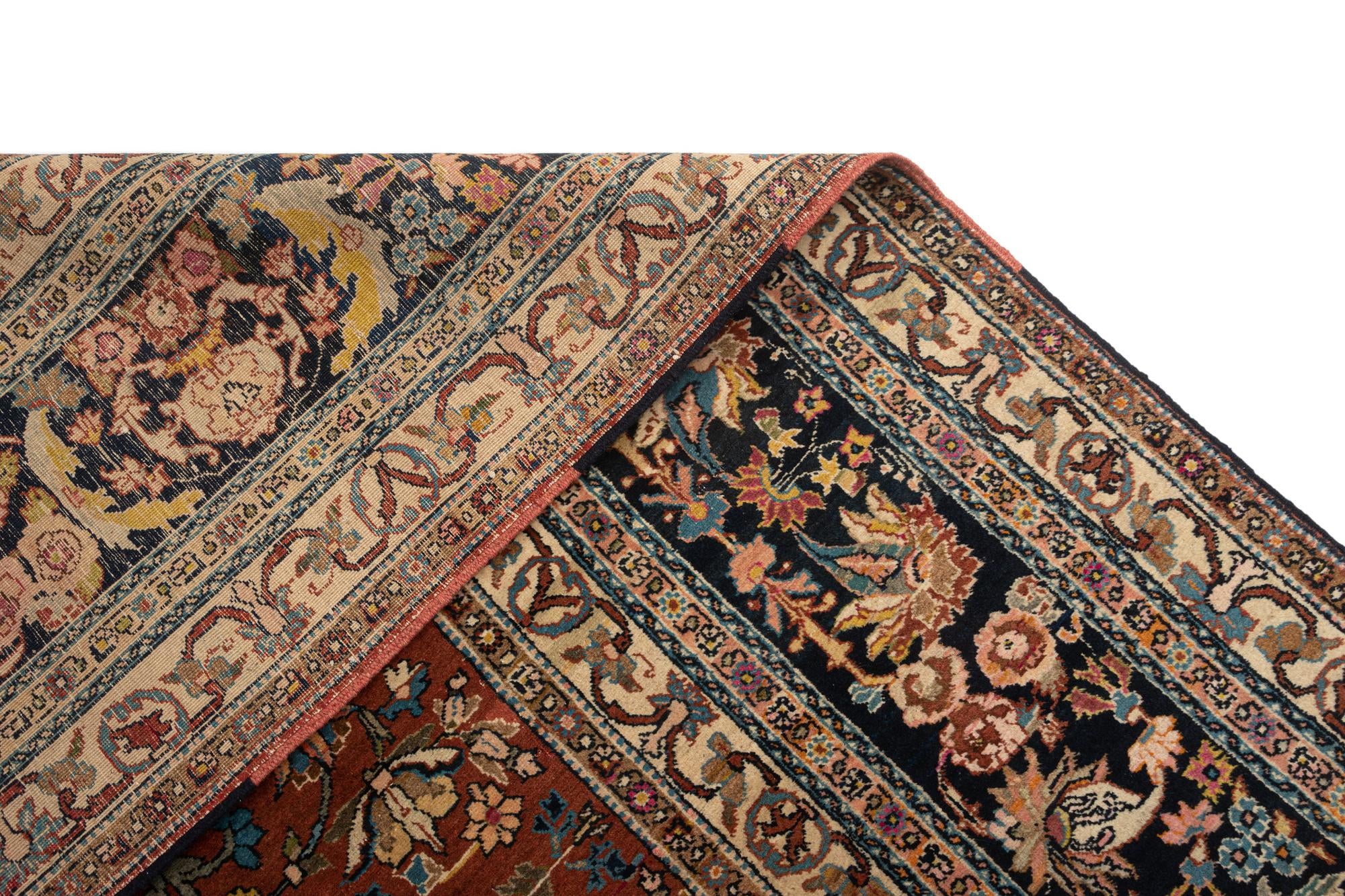7' 11 x 11' 3 Tabriz Wool Rug