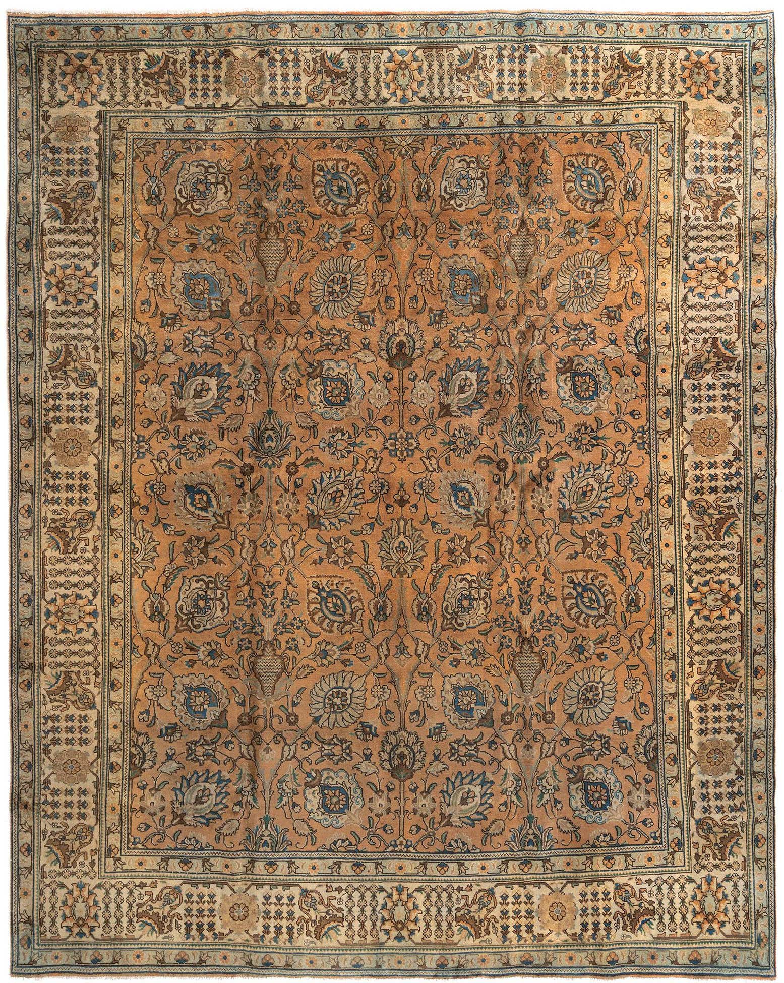 9' 9 x 12' 6 Tabriz Rug