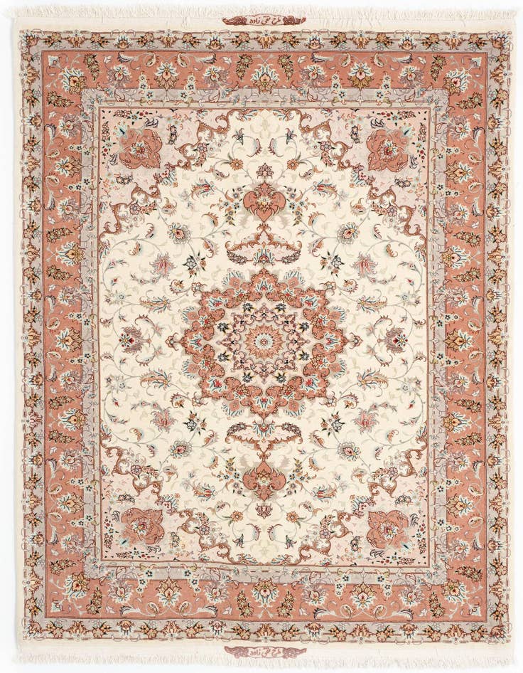 Detail image of 5' 1 x 7' 3 Tabriz Rug