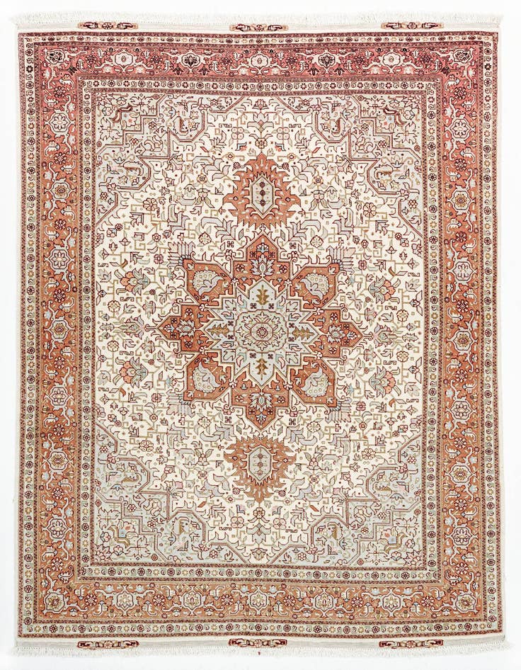 Detail image of 4' 10 x 7' 1 Tabriz Rug