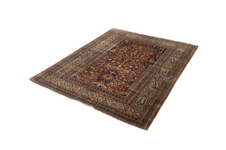 4' 2 x 5' 3 Tabriz Rug
