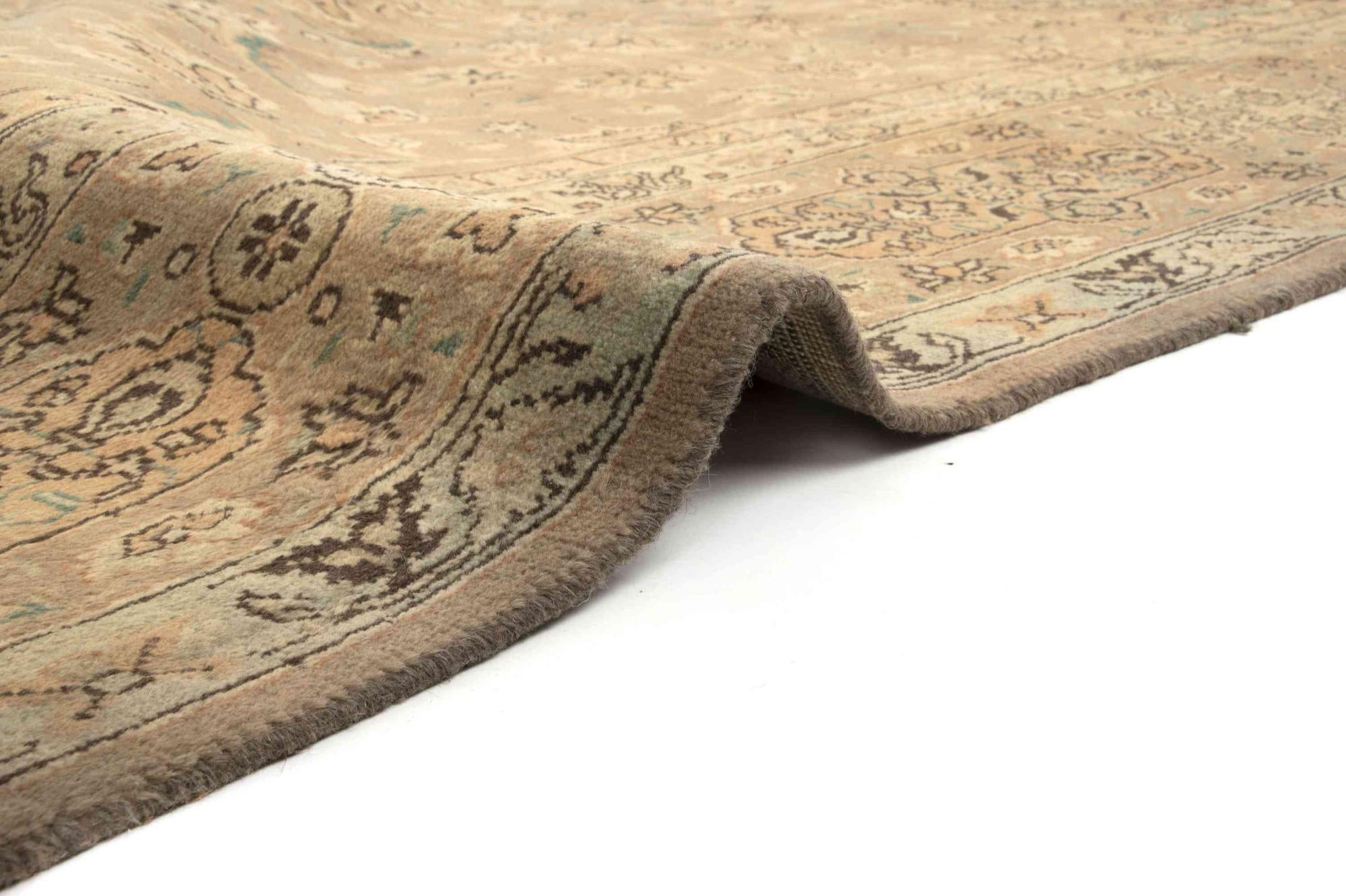 10' 4 x 15' 4 Hand Knotted Tabriz Persian Wool Rug