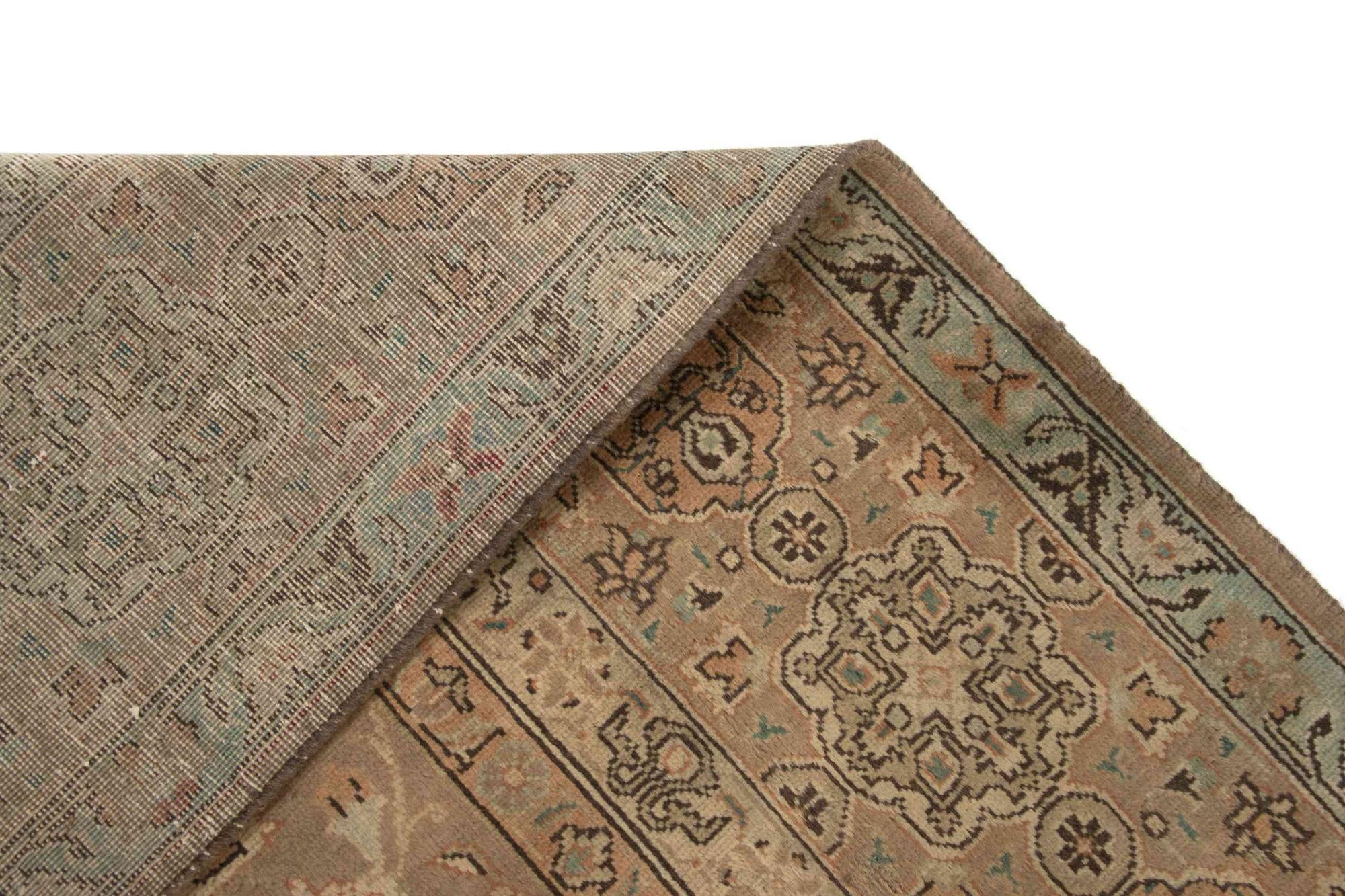 10' 4 x 15' 4 Hand Knotted Tabriz Persian Wool Rug