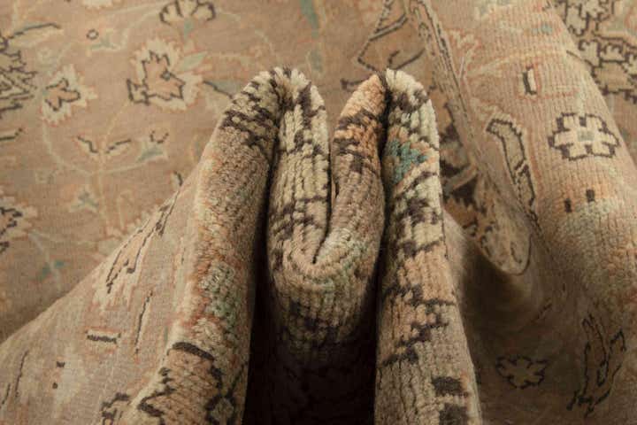 10' 4 x 15' 4 Hand Knotted Tabriz Persian Wool Rug