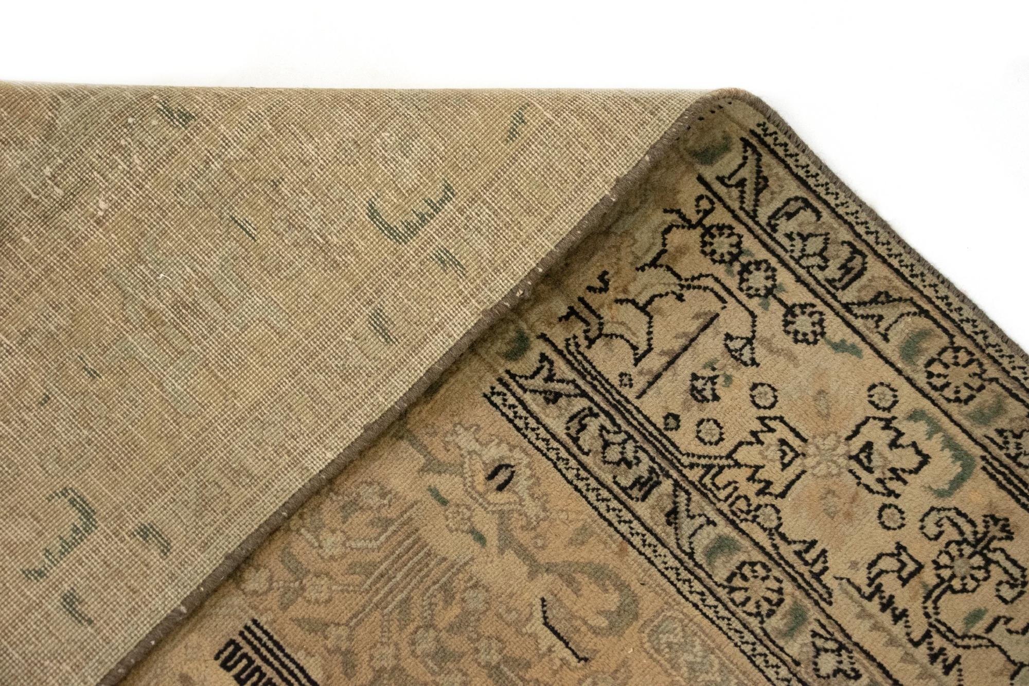 6' 4 x 9' 8 Hand Knotted Tabriz Persian Wool Rug
