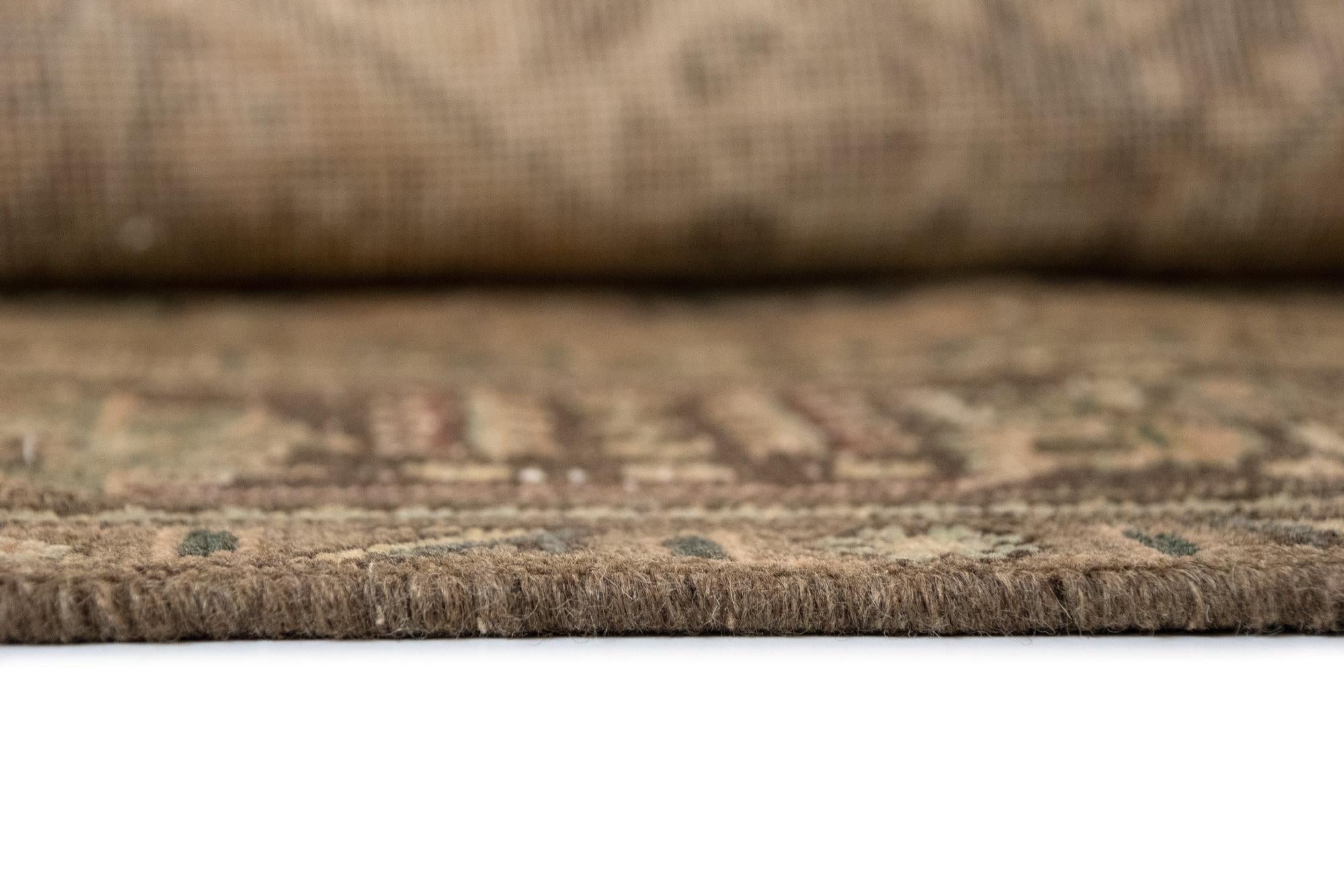 6' 6 x 9' 7 Hand Knotted Tabriz Persian Wool Rug