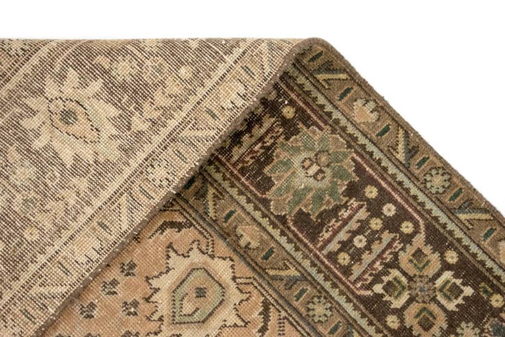 Detail image of 6' 6 x 9' 7 Hand Knotted Tabriz Persian Wool Rug